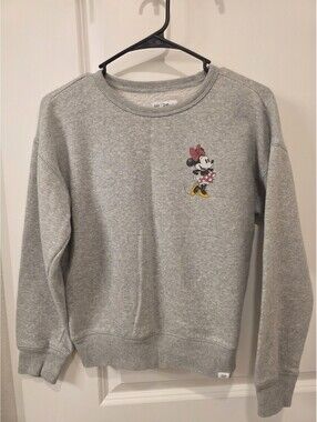 Gap Walt Disney World Girls Gray Sweatshirt Size Large 10